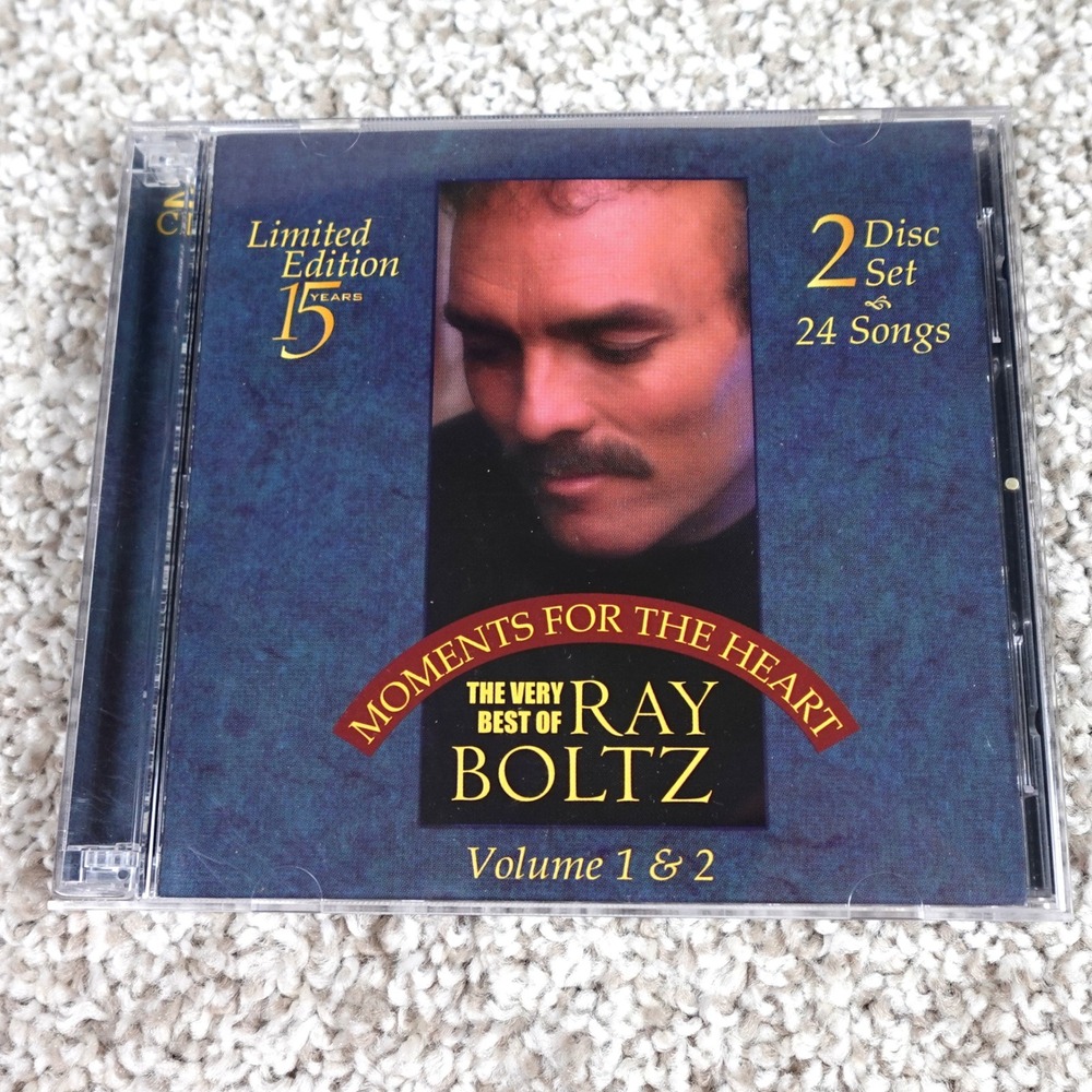 Ray Boltz Moments For The Heart The Very Best of Vol 1 & 2 2-CD Set 080688612924